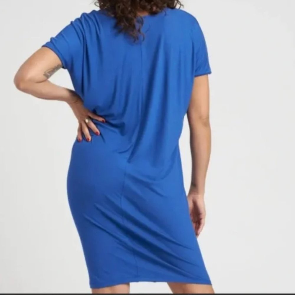 Universal Standard Teresa V-Neck Dress - L (22-24), NWT - Picture 3 of 8